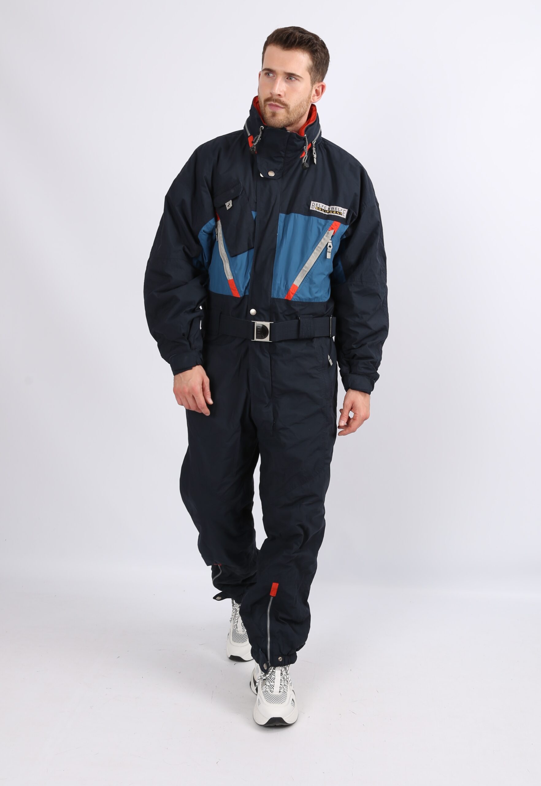 Vintage Ski Suit 90’s BELFE & BELFE UK L / XL 44″ Chest (8CJ) – JoJo Ski